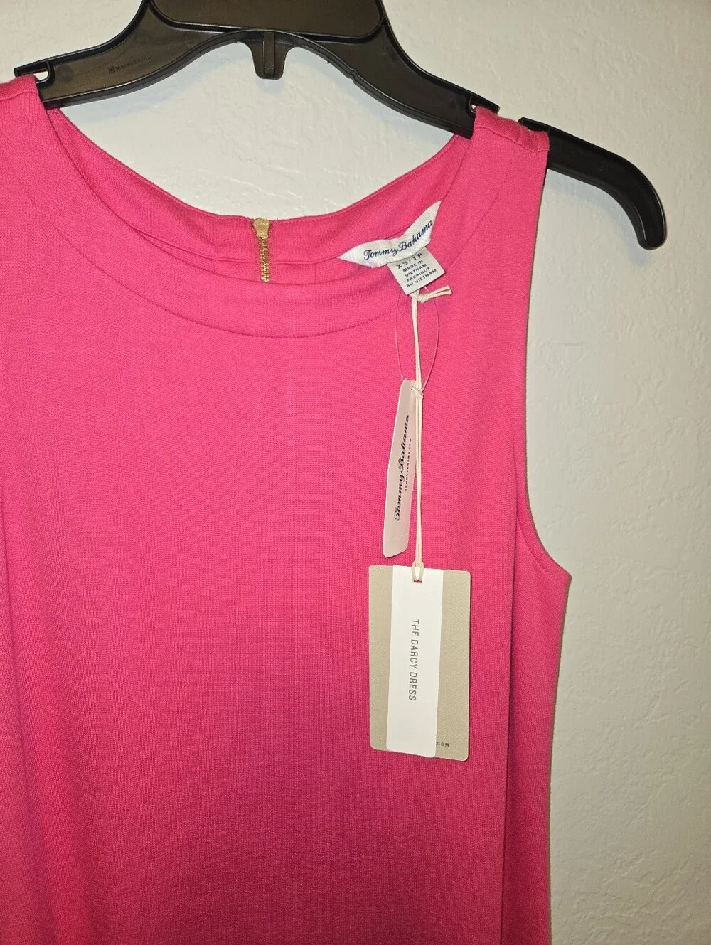 Tommy Bahama Pink Sleevless Darcy Dress, Size XS/TP - Picture 4 of 5